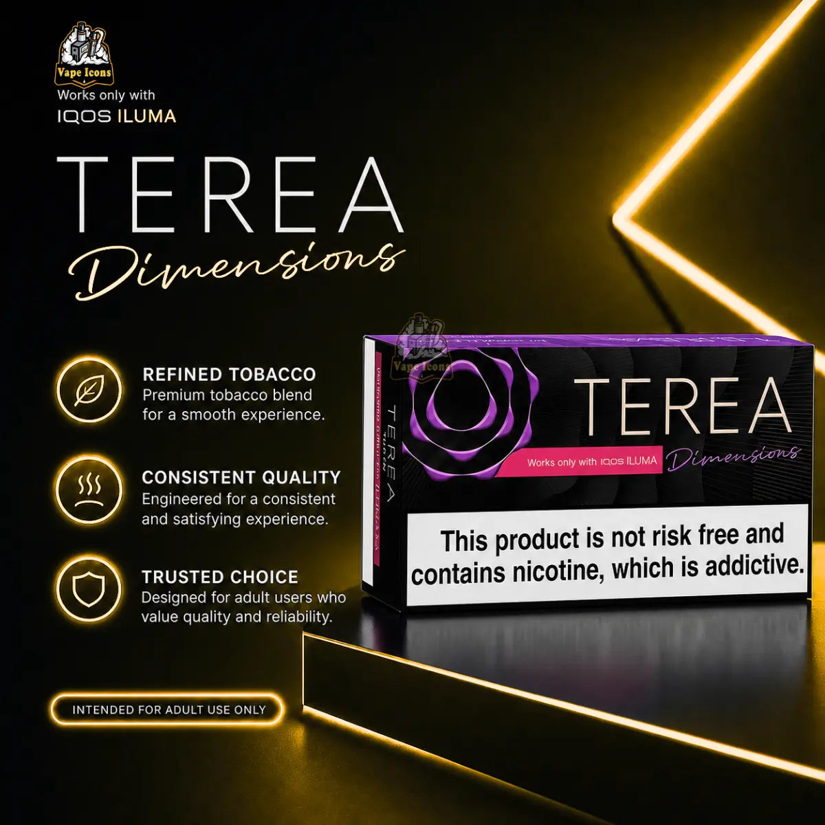 IQOS TEREA Dimension Yugen Indonesian pack for IQOS ILUMA