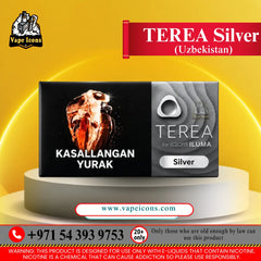 Buy TEREA Silver Uzbekistan Heets Online - IQOS ILUMA | Vape Icons UAE
