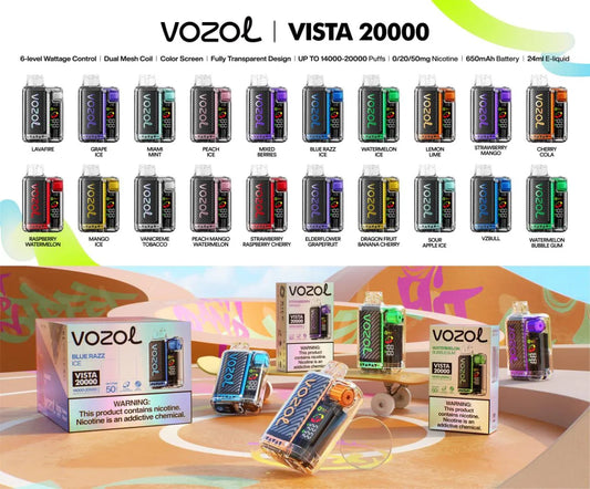 VOZOL Vista 20000 Puffs Disposable Vape