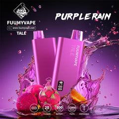 Fuumyvape Tale 12000 puffs,  Purple rain flavour 