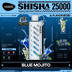 Vozol Gear Shisha 25000 Puffs Disposable Vape UAE Dubai