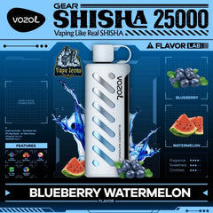 Vozol Gear Shisha 25000 Puffs Disposable Vape UAE Dubai