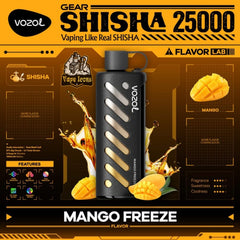 Vozol Gear Shisha 25000 Puffs Disposable Vape UAE Dubai