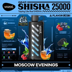 Vozol Gear Shisha 25000 Puffs Disposable Vape UAE Dubai