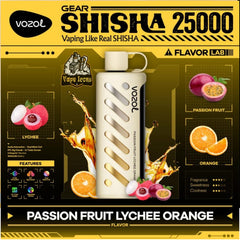 Vozol Gear Shisha 25000 Puffs Disposable Vape UAE Dubai