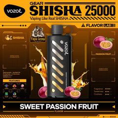 Vozol Gear Shisha 25000 Puffs Disposable Vape UAE Dubai