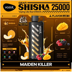 Vozol Gear Shisha 25000 Puffs Disposable Vape UAE Dubai