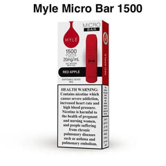 MYLE MICRO BAR 1500 Puffs Best Disposable In DUBAI UAE