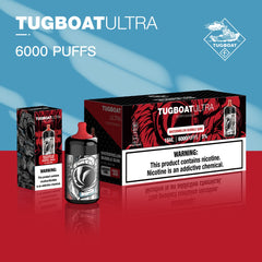 Tugboat Ultra 6000 Puffs Disposable Vape