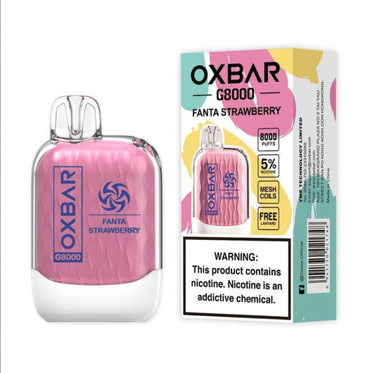 OXBAR G-8000 Puffs Rechargeable Disposable Best Price In Dubai UAE