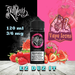 Ruthless Series E-Liquid 120ML 3mg & 6mg