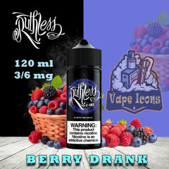 Ruthless Series E-Liquid 120ML 3mg & 6mg