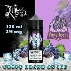 Ruthless Series E-Liquid 120ML 3mg & 6mg