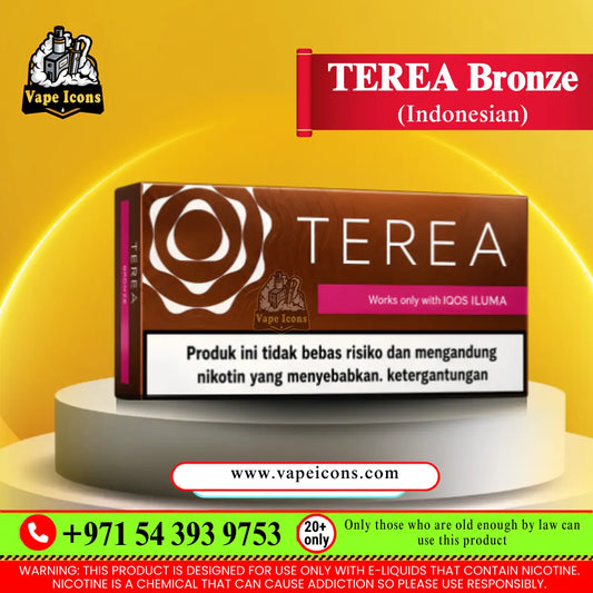TEREA Bronze Indonesian tobacco sticks compatible with IQOS ILUMA