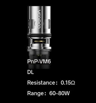 VOOPOO PNP-VM6 MESH COIL 0.15 OHM