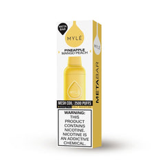 Myle meta bar 2500 puffs Disposable top best in dubai and uae