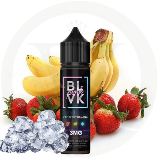 BLVK PINK SALT ICED BERRY BANANA 60ml/ 3/ 35mG