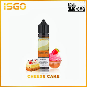 ISGO 60ML E LIQUID 6MG ALL FLAVORS IN UAE