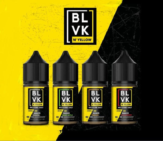 BLVK N' Yellow Series Premium E-Juice 60ML