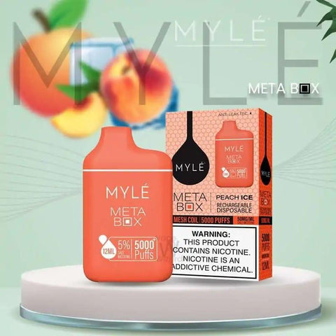 Myle Meta box 5000 Puffs Disposable  In Dubai