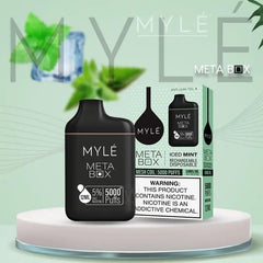 Myle Meta box 5000 Puffs Disposable  In Dubai