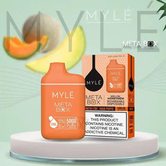 Myle Meta box 5000 Puffs Disposable  In Dubai