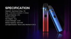 UWELL CALIBURN A2 POD SYSTEM KIT 520MAH