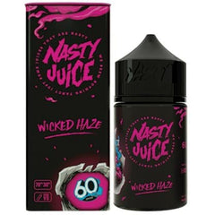 Wicked Haze by Nasty (50ml Zero Nicotine Shortfill)